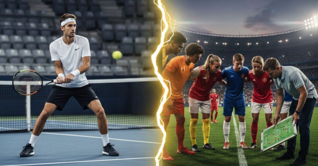 Difference Between Individual and Team Sport Strategies