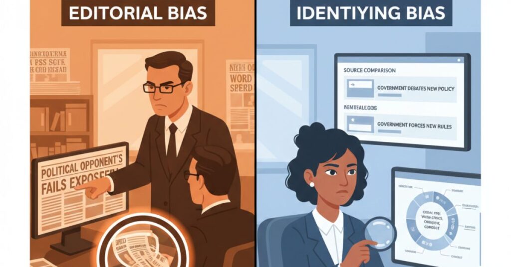 Role of Editorial Bias and How to Identify It